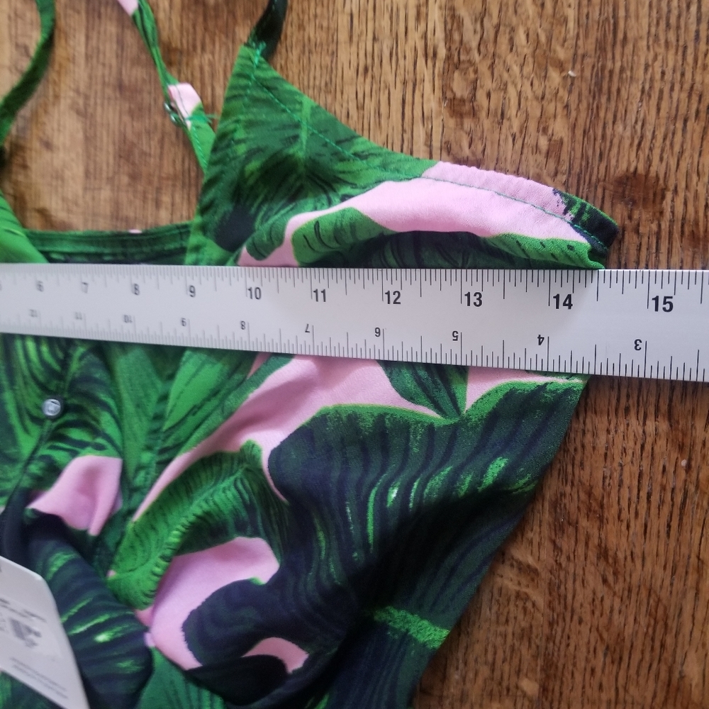 Missguided Tropical Cami Twist Front Dress - Picture 2 of 9